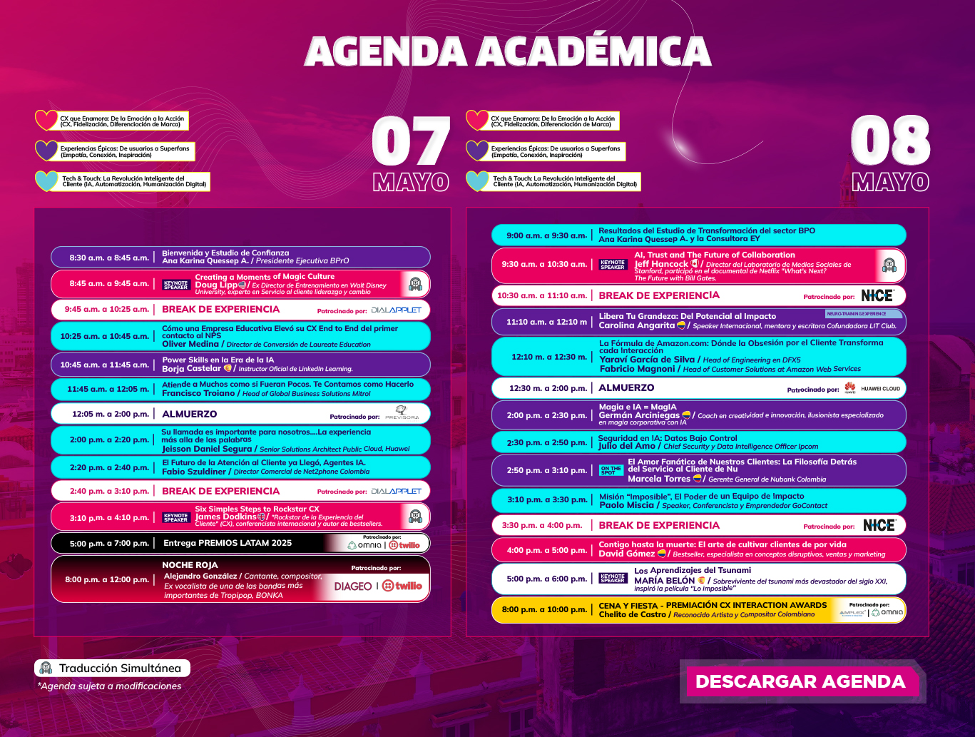 agenda