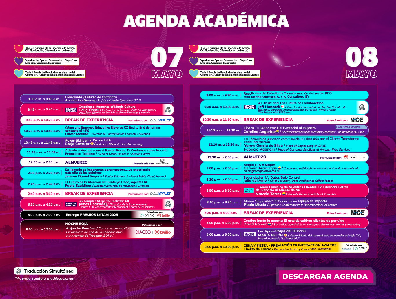 agenda
